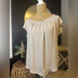 LC Lauren Conrad, Polka Dot blouse